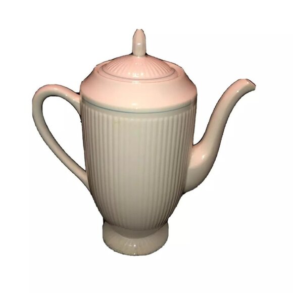 NIKKO IRONSTONE TEA POT MADE IN JAPAN ROYAL BLUE No 9901 10.5" TALL WHITE - Picture 3 of 6